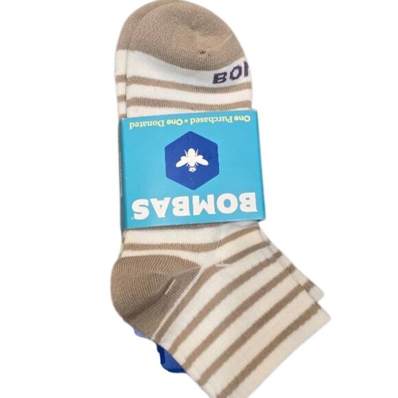 Bombas Originals Striped Ankle Socks - Picture 1 of 7